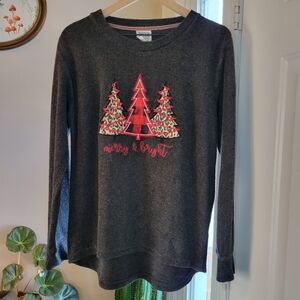 Royce Brand Fleece Pullover Holiday Christmas Longsleeve Shirt, Size Large